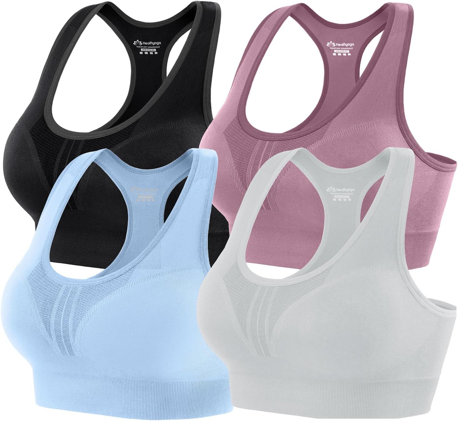 Heathyoga High Impact Sports Bras for Women - Ultimate Support