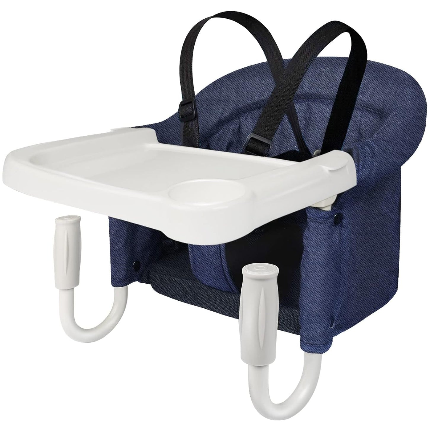 Hook On High Chair for Travel with Dining Tray and Foldable Design