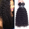 Amella Hair 8A Brazilian Virgin Kinky Curly Bundles 18 18 18 - Natural
