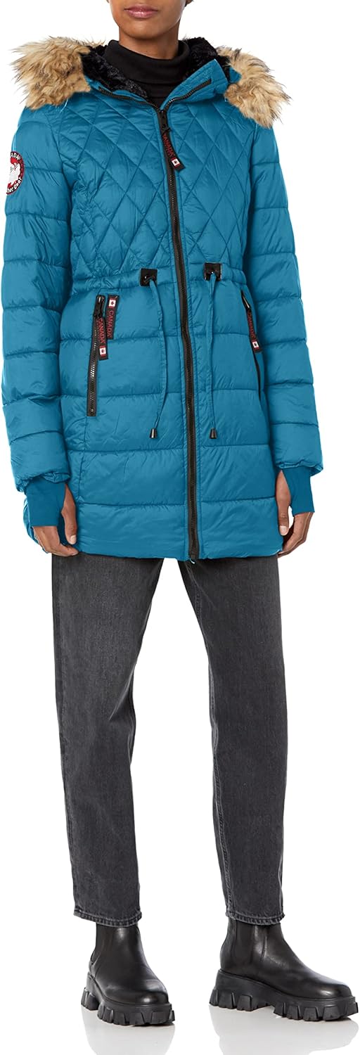 Stay Warm in Style with CANADA WEATHER GEAR Women's Glacier Shield Jacket