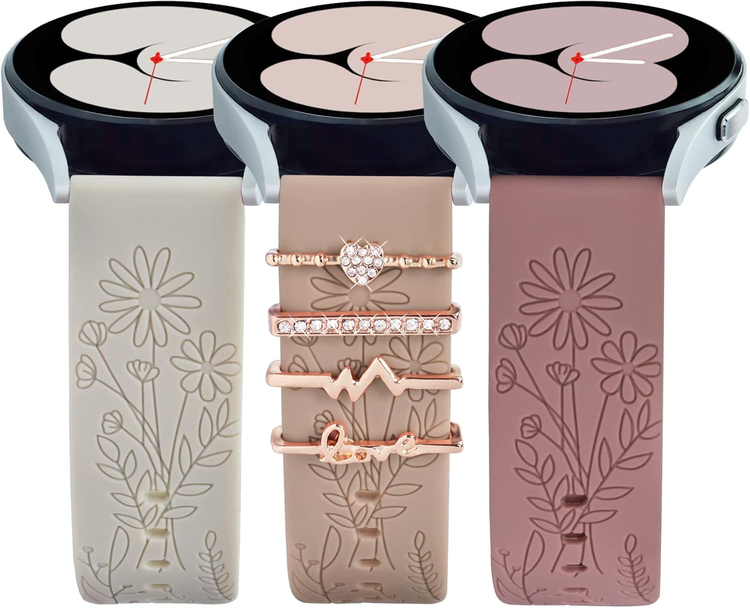 Women's Flower Charm Band for Samsung Galaxy Watch