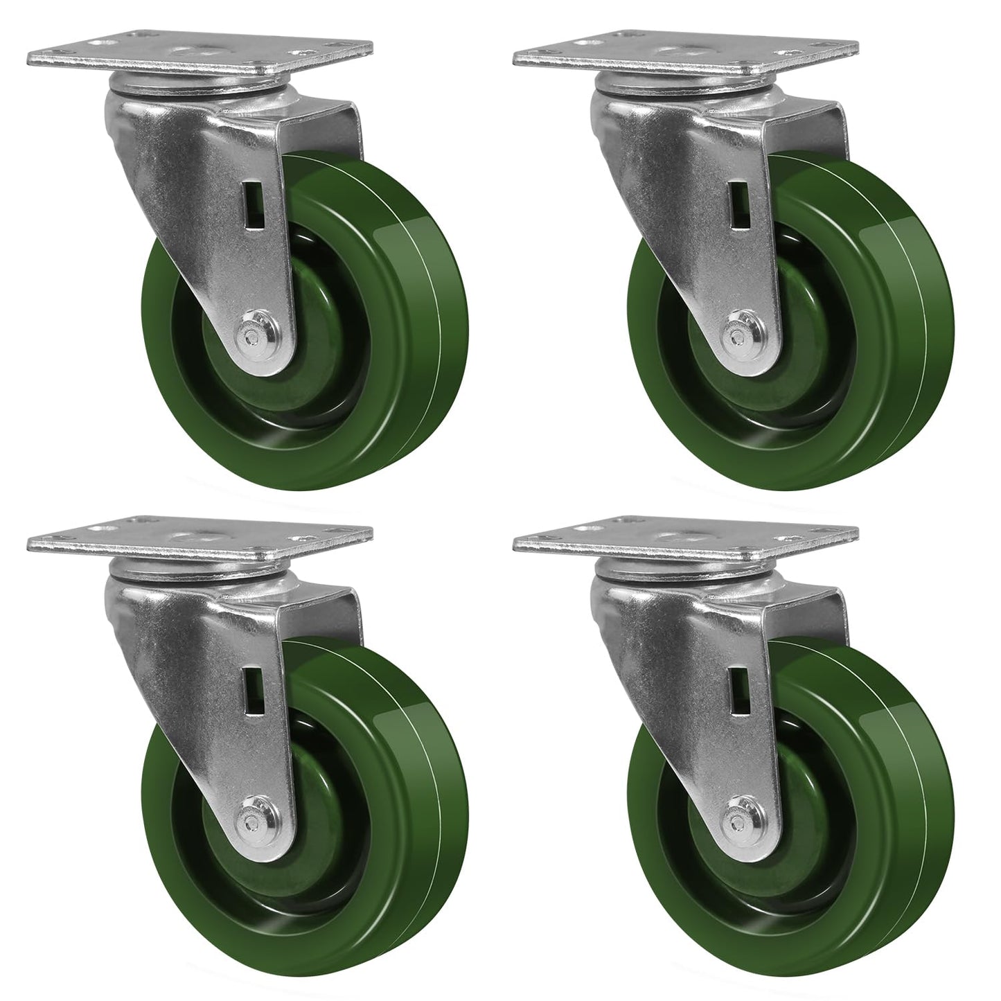 4in Heavy Duty Casters for High Temperature Oven Racks