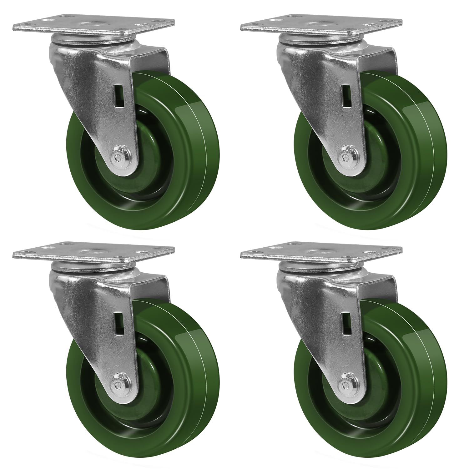4in Heavy Duty Casters for High Temperature Oven Racks
