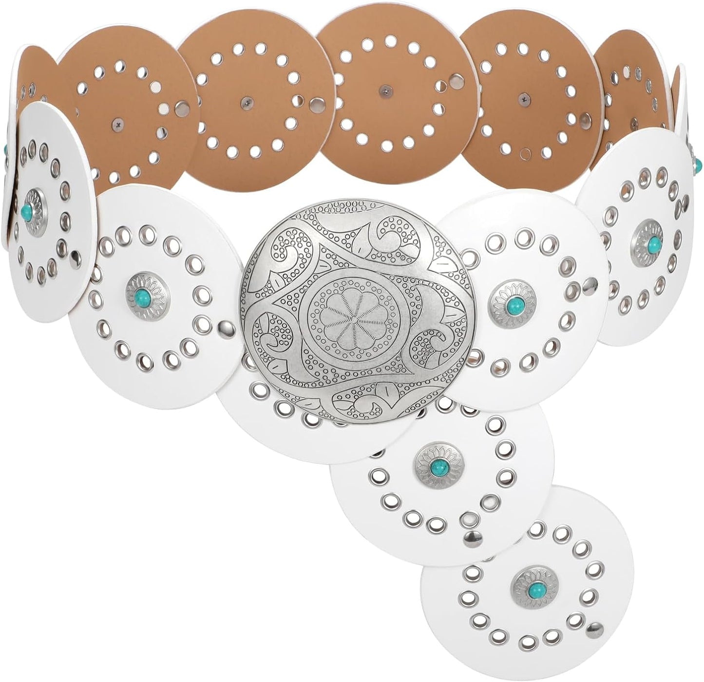 XZQTIVE Western PU Leather Belts for Women - Stylish Cowgirl Accessory