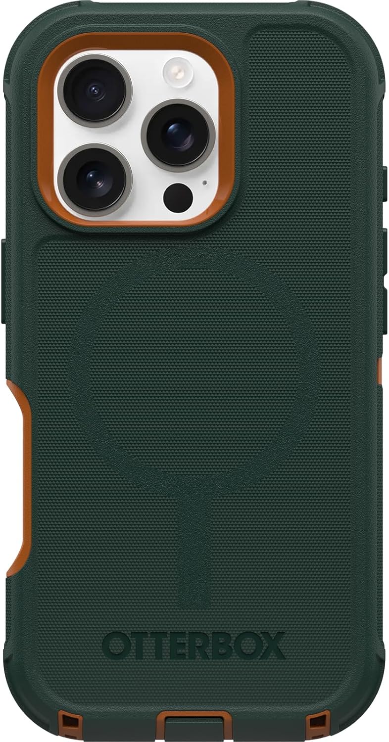 OtterBox iPhone 16 Pro Defender Series Case - Coopersmith Green