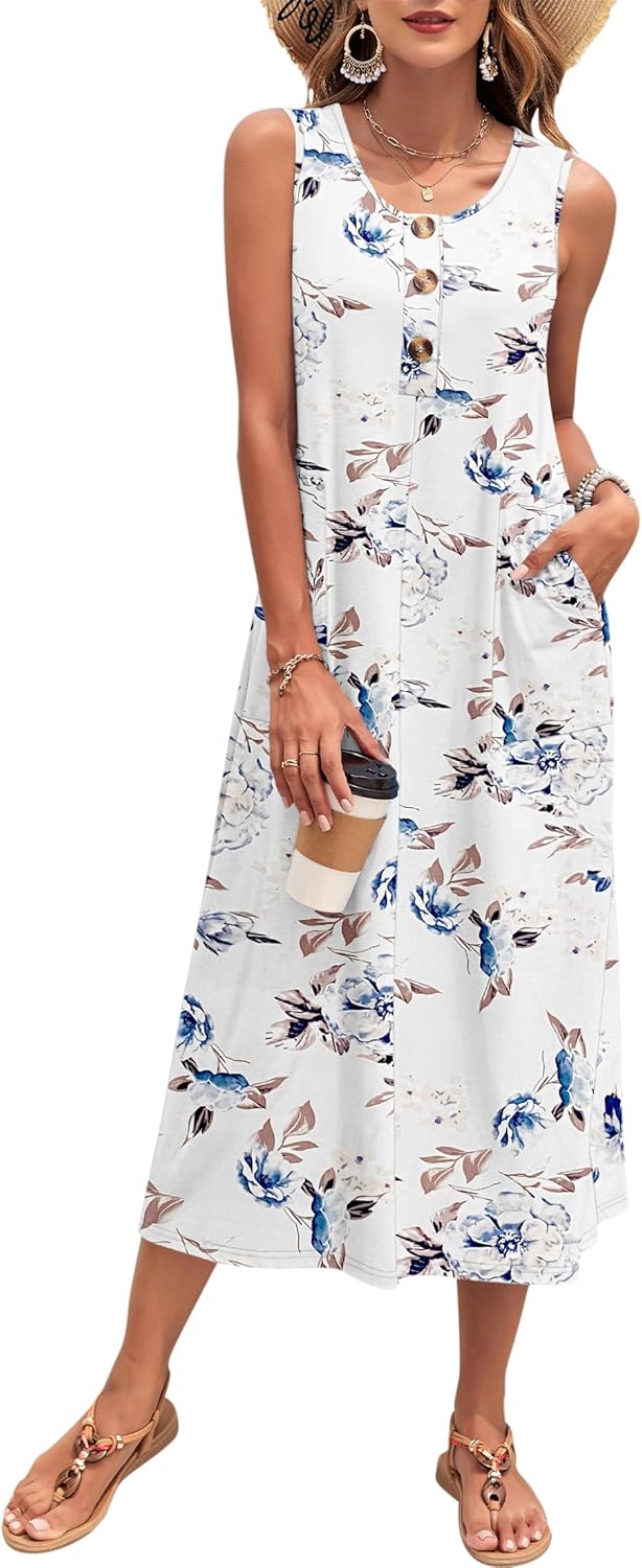MOLERANI Women's Summer Maxi Dress for Casual Beach Outfits