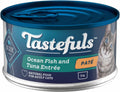 Blue Buffalo Tastefuls Wet Cat Food Pate - Ocean Fish & Tuna