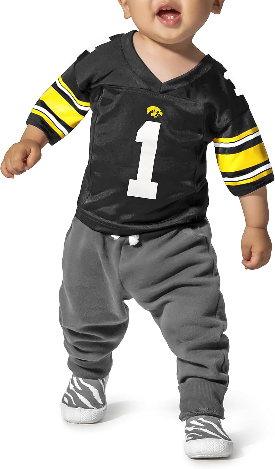 NCAA Infant Touchdown Pass Football Jersey for Baby Fans