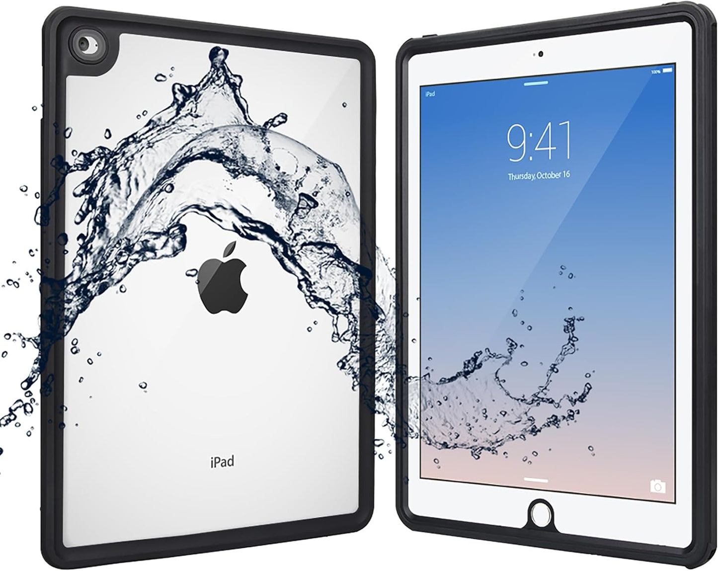 ShellBox Waterproof Case for iPad 9.7 inch 2017/2018 - Shockproof