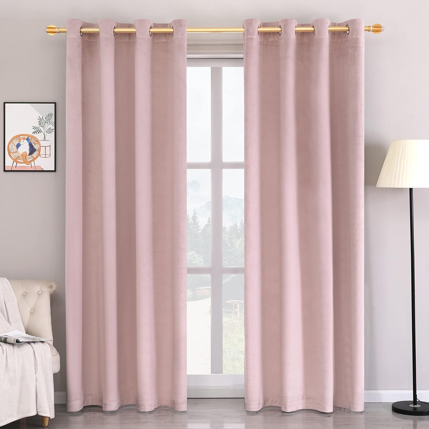Ultimate Privacy Velvet Curtains - Luxe Light Blockers