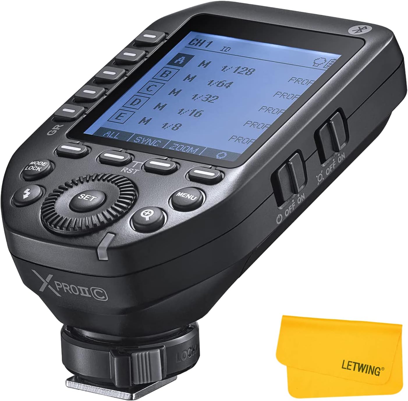 Godox XProII-C TTL Wireless Flash Trigger for Canon Cameras