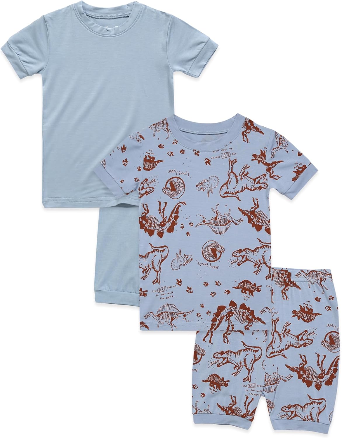 Vaenait Toddler Kids Animal Flower Pattern Summer Pajamas Set
