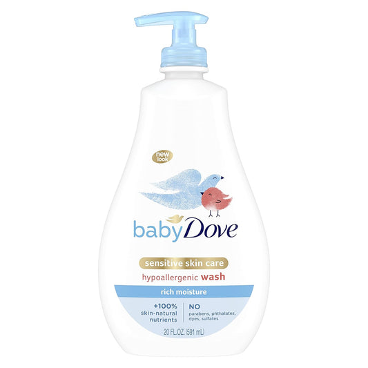 Baby Dove Sensitive Skin Care Baby Wash - Gentle & Moisturizing