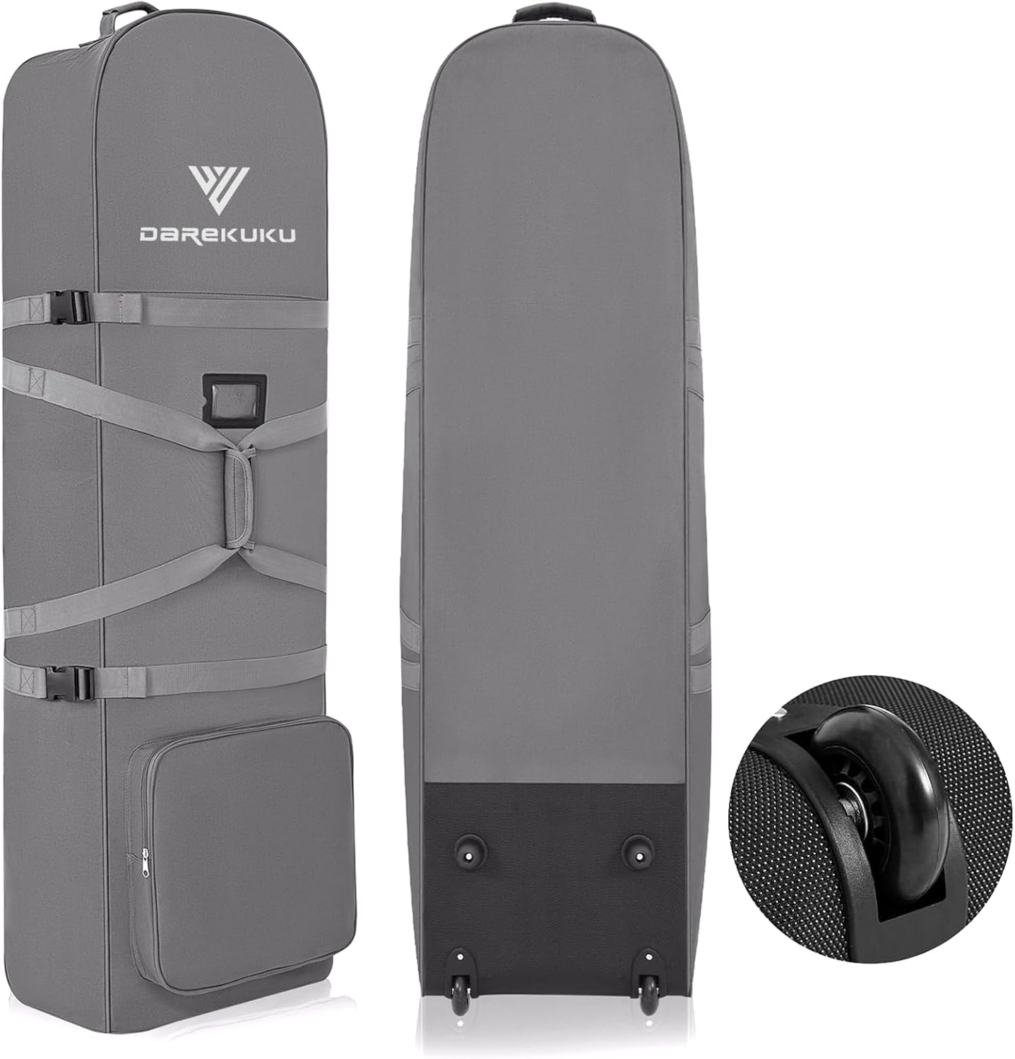 Golf Travel Bags for Airlines with Adjustable Support Rod