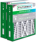 Filterbuy 20x23x5 Air Filter MERV 8 for Dust and Allergies