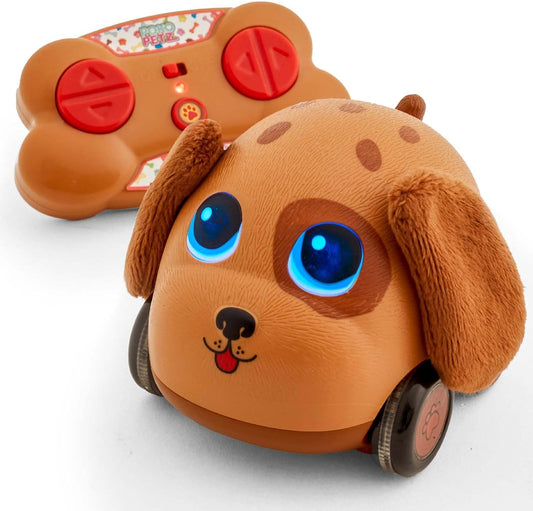 Interactive Singing Dog Car - Light Up Toddler Toy