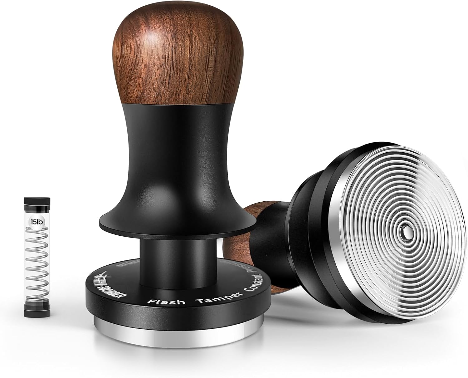 58mm Espresso Tamper with Sound Feedback for Perfect Tamping