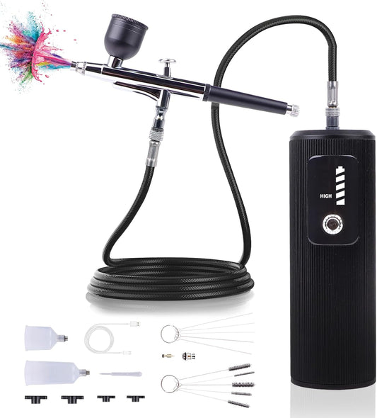 Rechargeable Cordless Nail Airbrush Kit