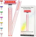Red Light Therapy Wand for Face Eyes Neck - 7-in-1 LED Wand