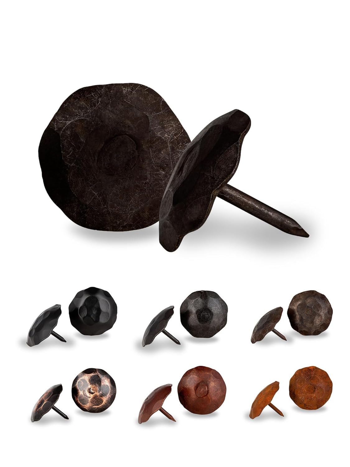 1in Small Round Head Iron Clavos Decorative Nails for Rustic Use