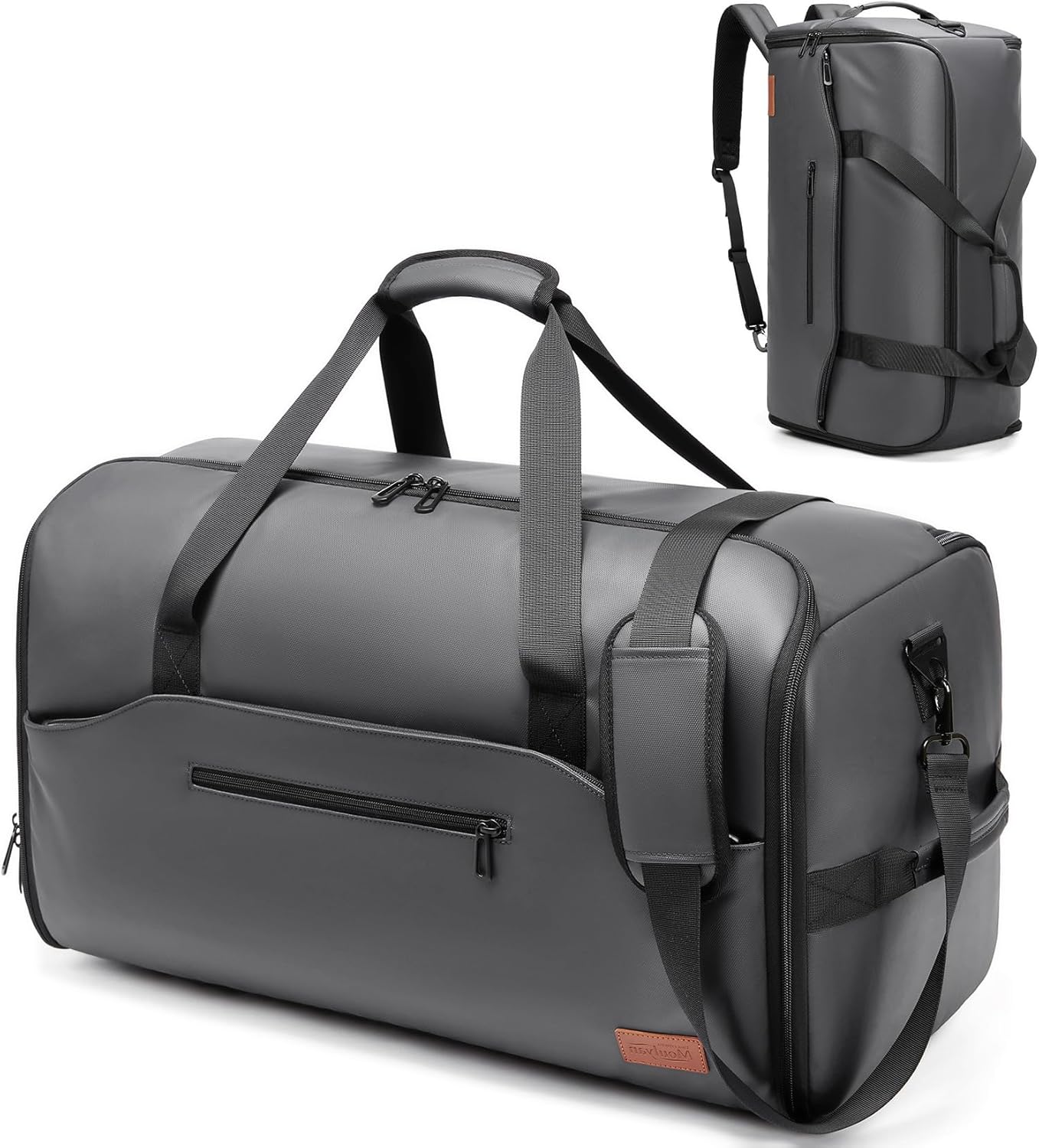 Convertible Garment Bag for Travel - 3 in 1 Duffle Backpack