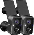 Hiseeu Wireless Outdoor Security Cameras 4MP Solar Powered - Reliable