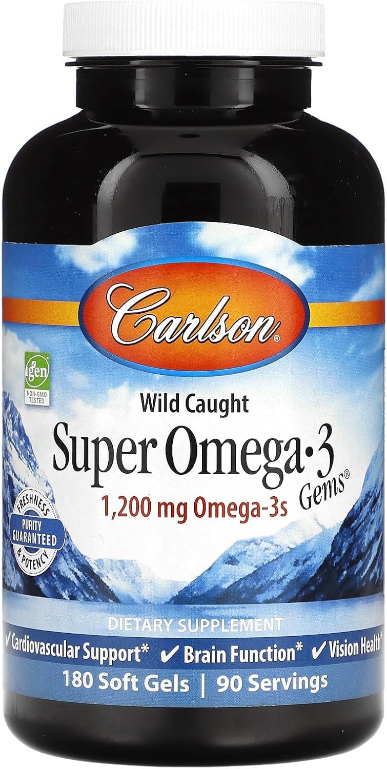 Super Omega-3 Gems for Cardiovascular and Brain Health
