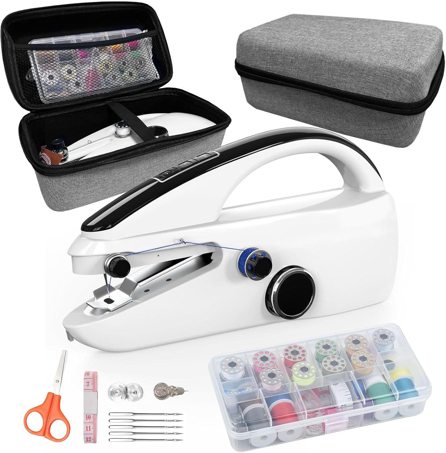 Beginner Sewing Machine Kit: Handheld Mini Sewing Bliss