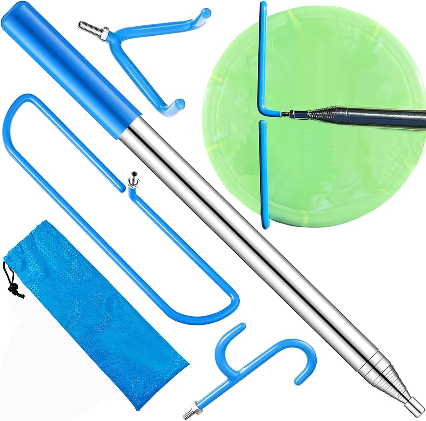16FT Telescopic Disc Retriever | Ultimate Golf Grabber