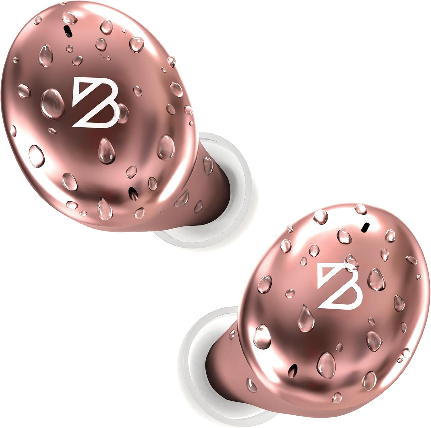Award-Winning Pink Earbuds for Small Ears - Sweatproof & Comfortable!
