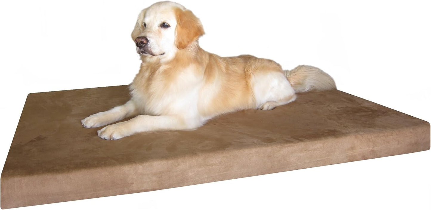 Dogbed4less Orthopedic Gel Infused Cooling Memory Foam Dog Bed