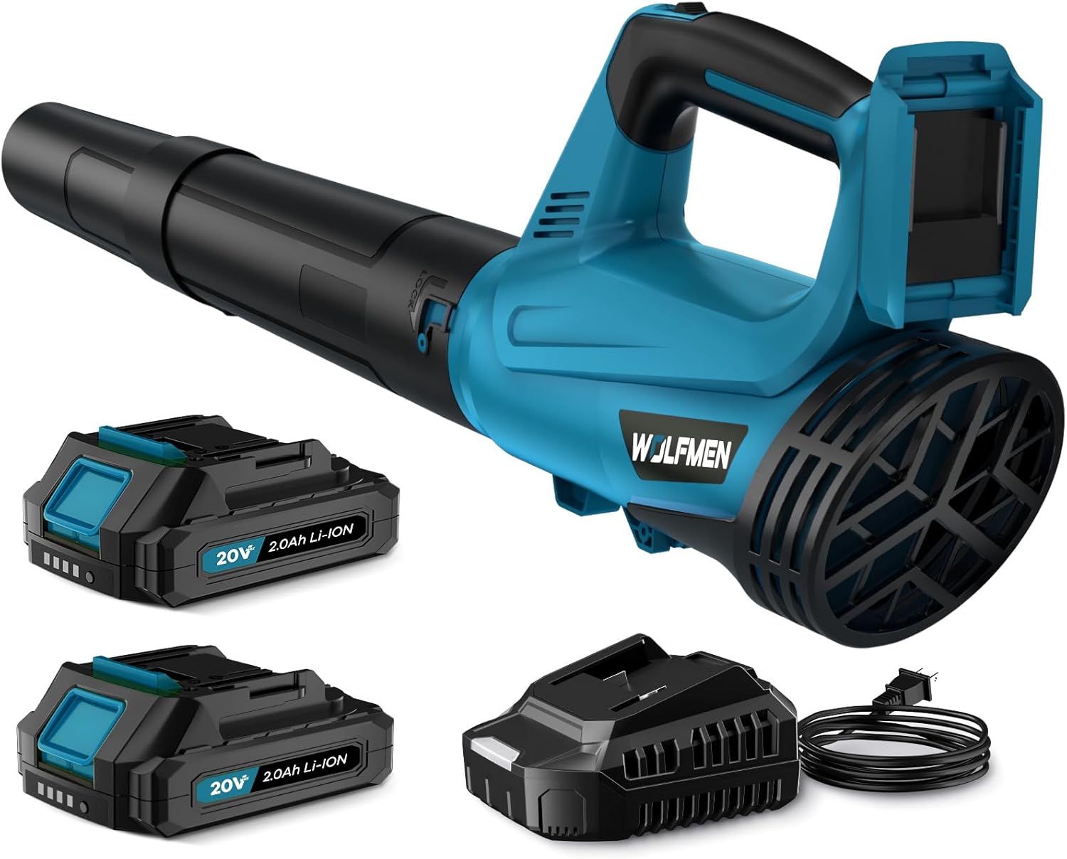 Electric Cordless Leaf Blower for Efficient Lawn Care and Cleaning