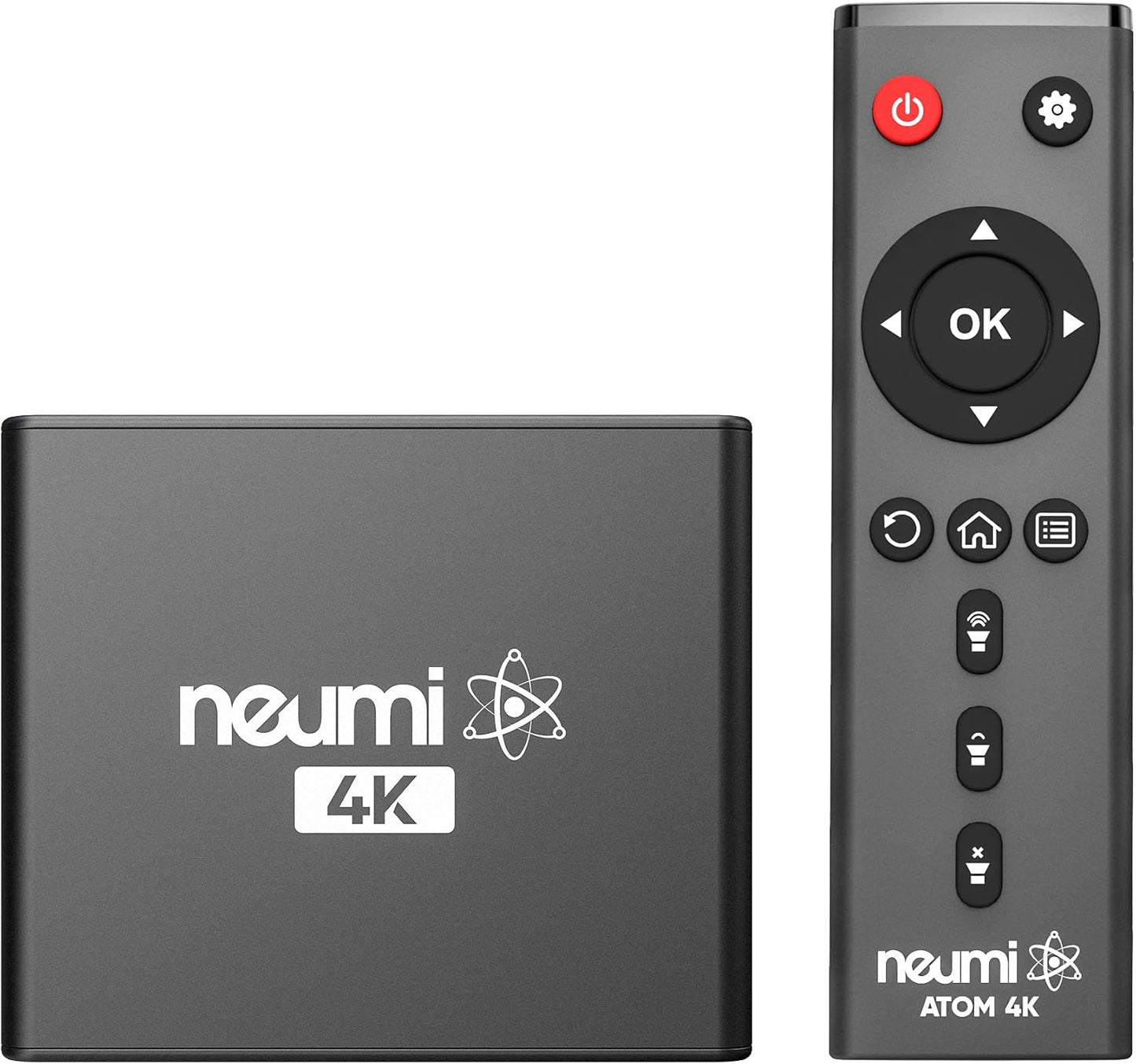 NEUMI Atom 4K Ultra-HD Media Player for USB Drives and SD Cards
