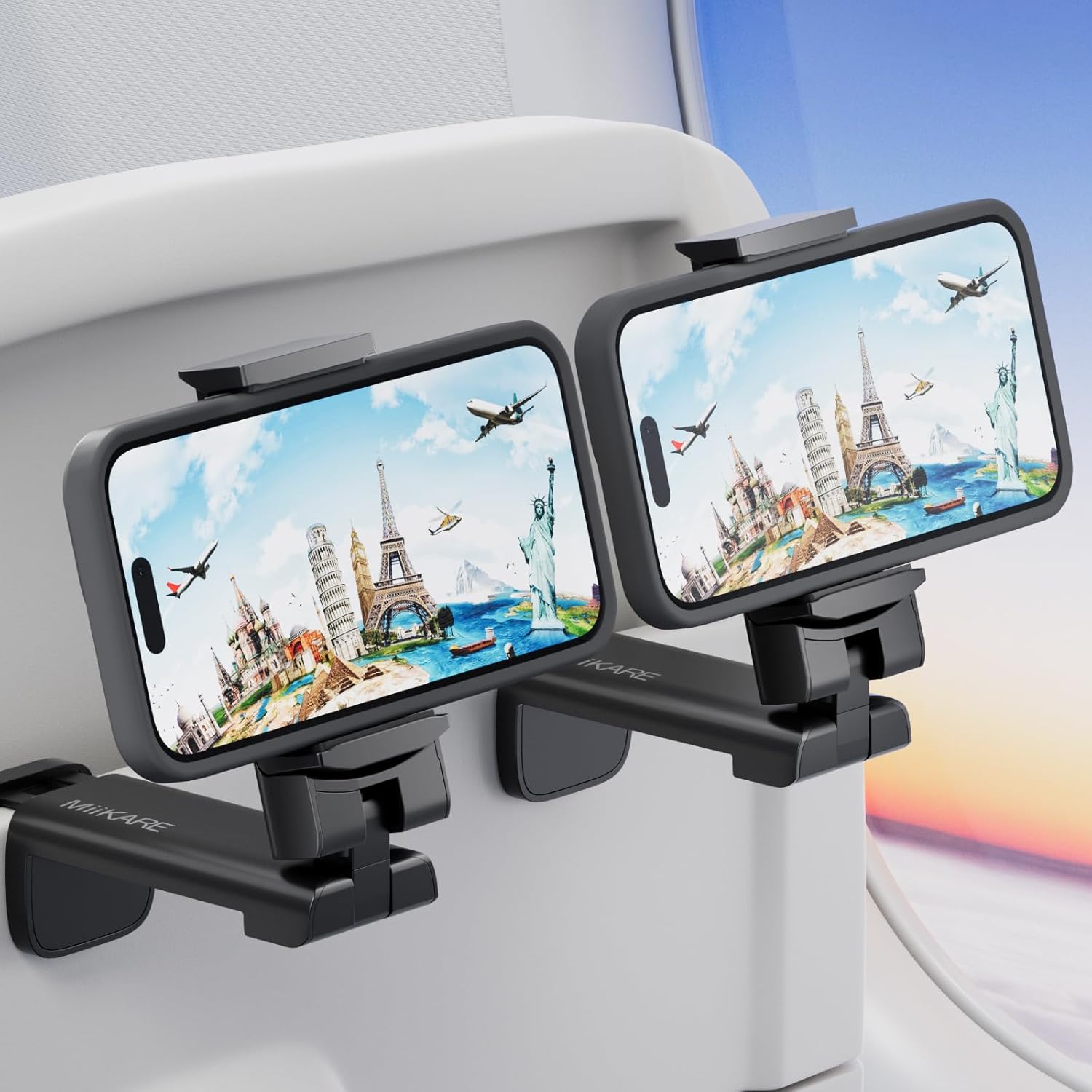 Handsfree Phone Mount for Air Travel - MiiKARE