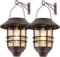 Solar Lantern Outdoor Hanging Waterproof Solar Lights - Ambient Bronze