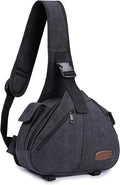 Canvas Camera Sling Bag DSLR Lens Anti-theft Sling - Travel Ready
