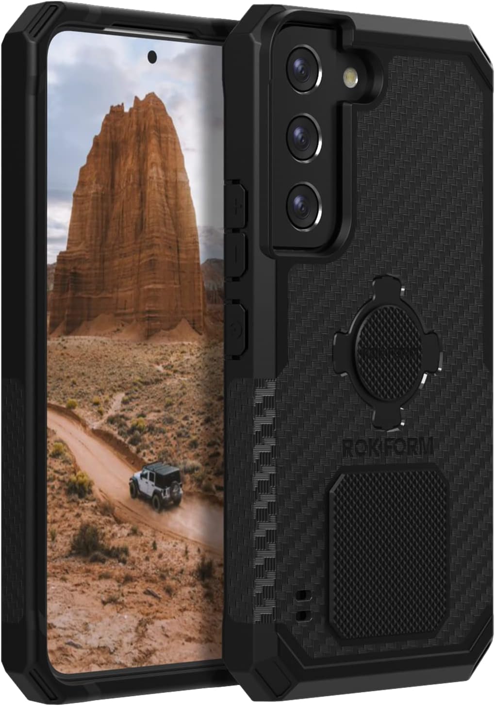 Rugged Galaxy S22 Case with Magnetic Twist Lock by Rokform
