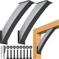 Heavy Duty 4x4 Arc 45 Angle Support Brackets - Strong Outdoor Support