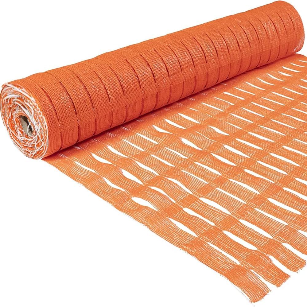 4x100 FT Orange Safety Fence for Construction and Crowd Control