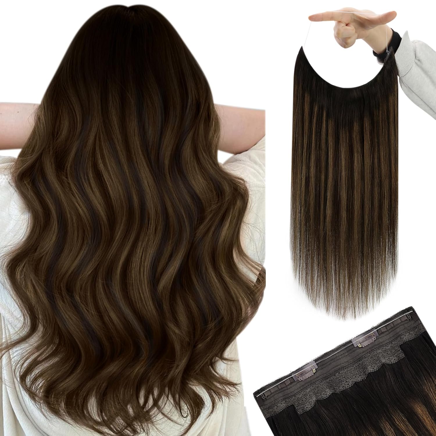 Wire Human Hair Extensions for Effortless Style and Comfort
