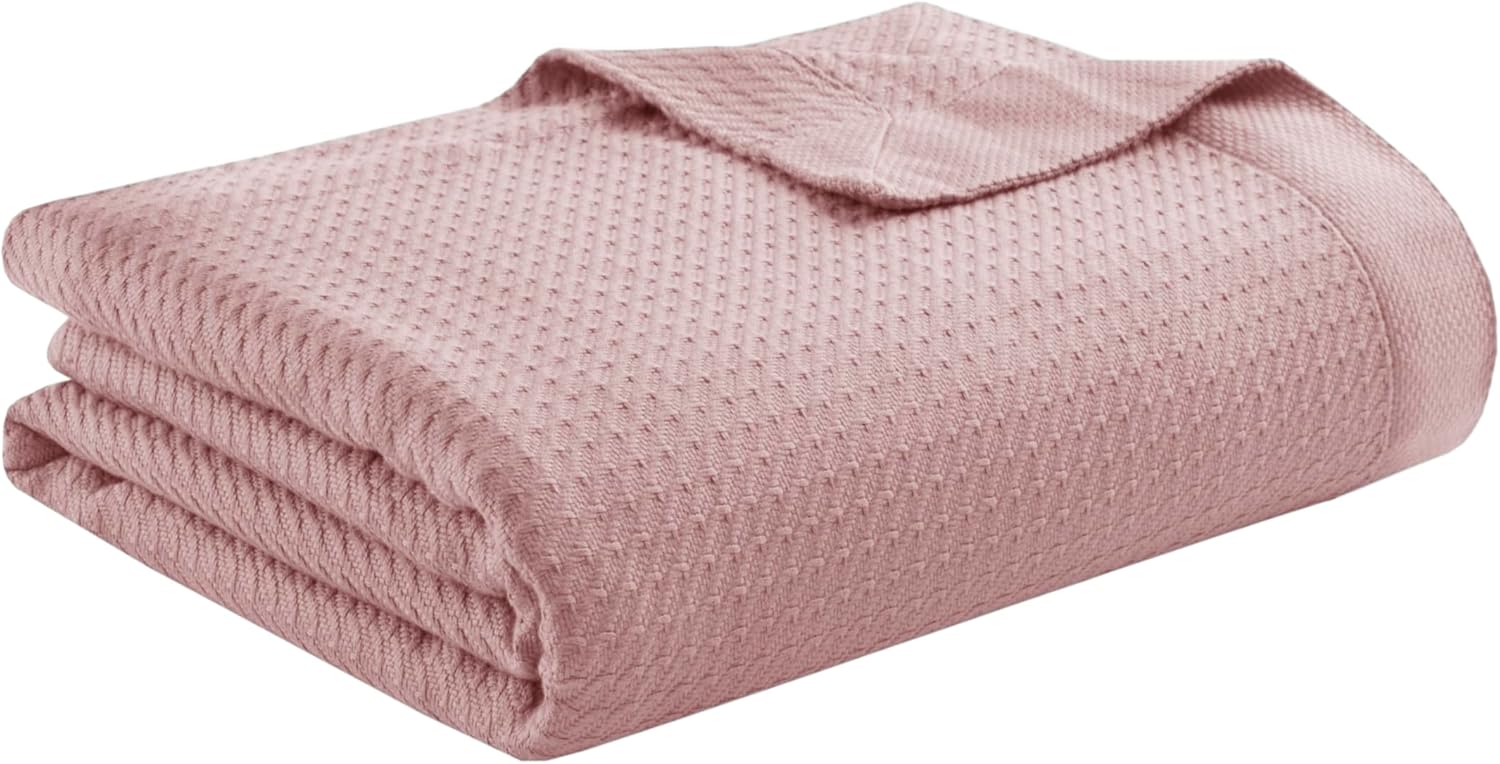 Madison Park 100% Egyptian Cotton Lightweight Summer Blanket