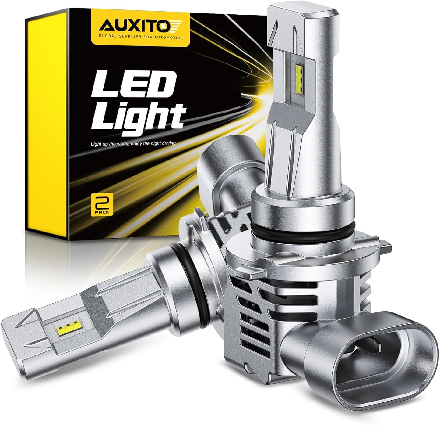 AUXITO HB4 9006 Light Bulbs: Super Bright 34000LM Fog Lights
