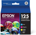 EPSON 125 DURABrite Ultra Ink Cartridge Combo Pack - Reliable Color