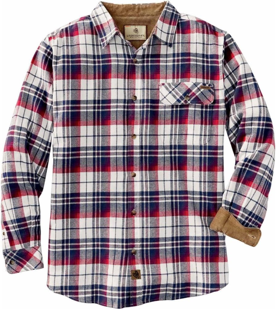 Legendary Whitetails Men's Flannel Shirt for Comfort and Style