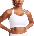 Womens Butterluxe Strappy Longline Sports Bra - Soft Mold Support