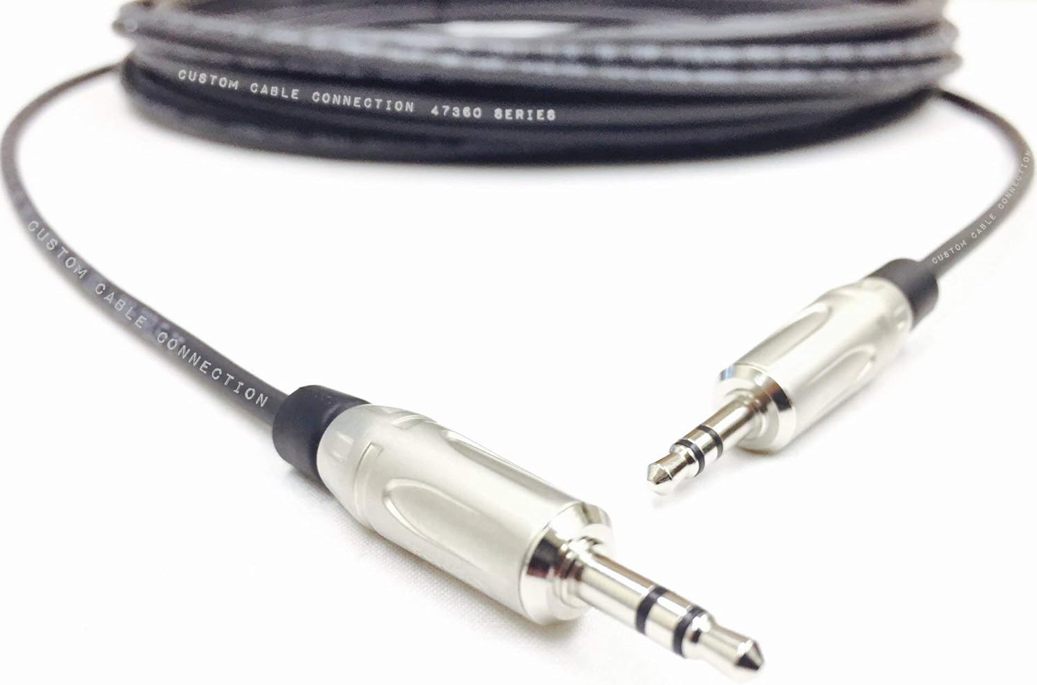 10 Foot Plenum 3.5mm Male to Male Stereo Audio Cable for In-Wall Use
