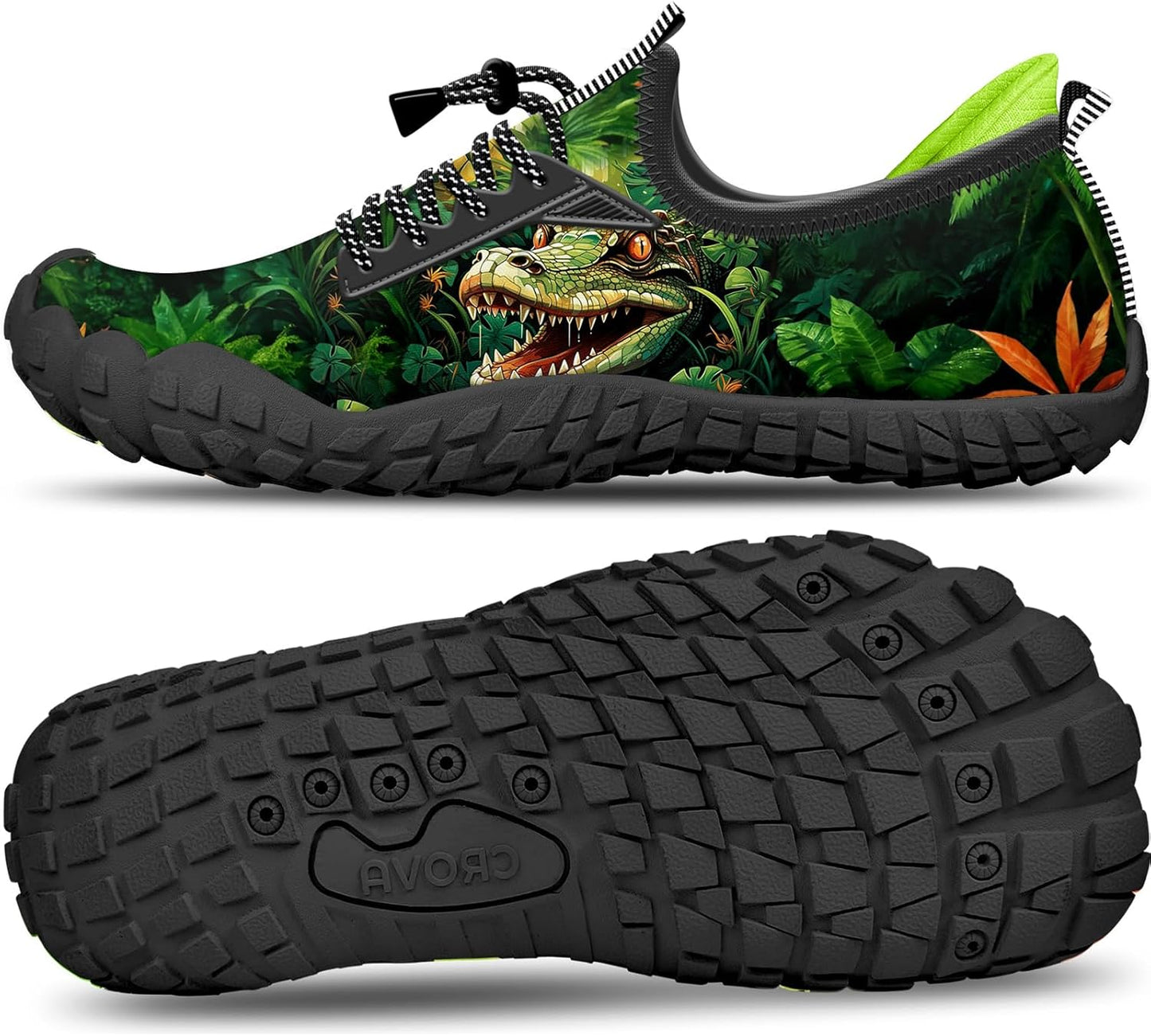 Built-in Heel Grips Water Shoes for Kids Hiking and Swimming