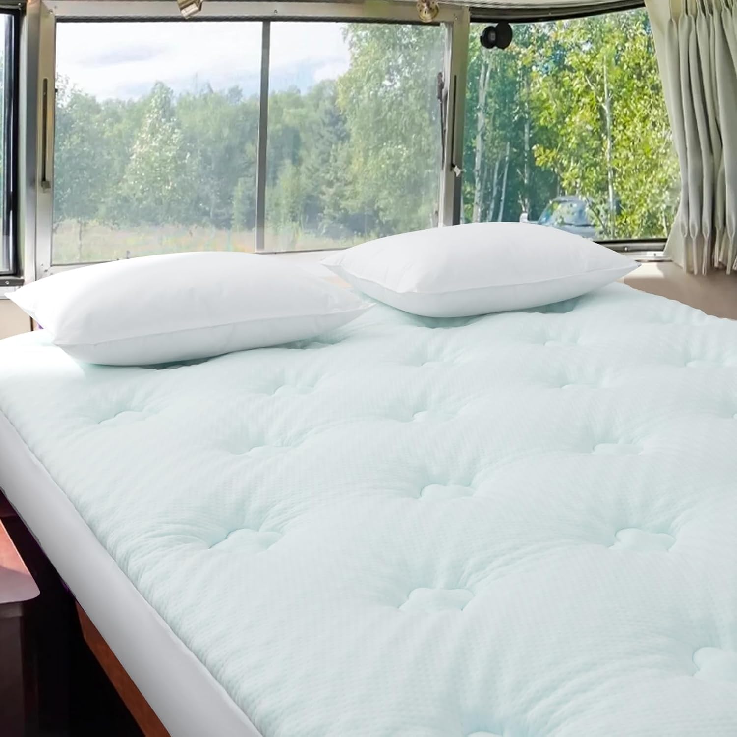 Hansleep RV Short Queen Mattress Topper for Ultimate Comfort