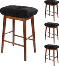 Rectangular Stool Cushion Set of 4 - Soft Saddle Stool Cushions