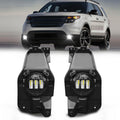 LED Fog Lights Assembly Compatible with 2013 2014 2015 Ford Explorer
